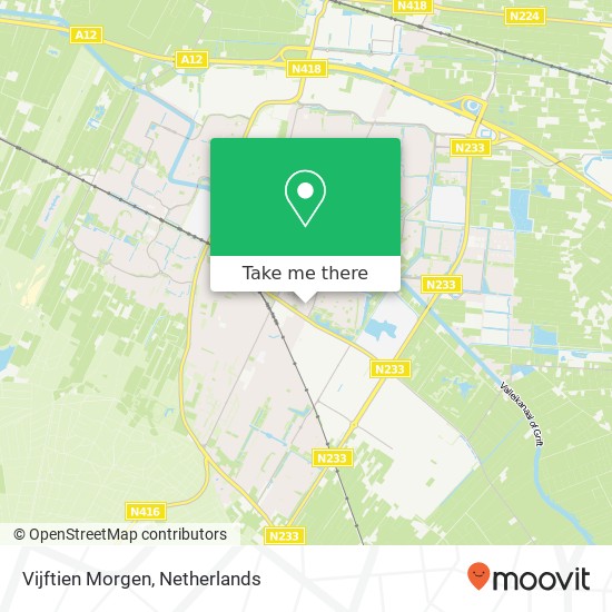 Vijftien Morgen map