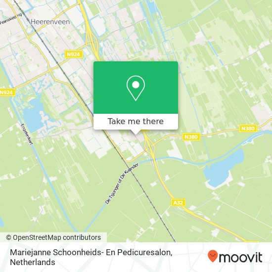 Mariejanne Schoonheids- En Pedicuresalon map