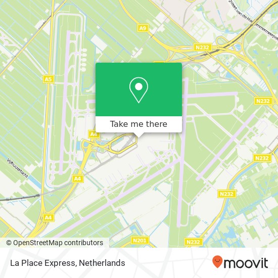 La Place Express map