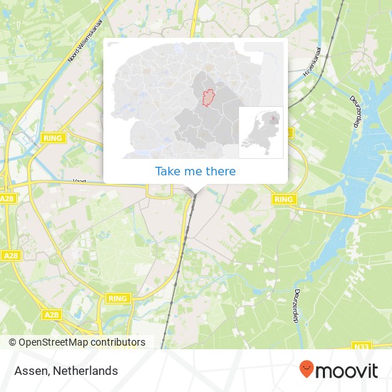 Assen map