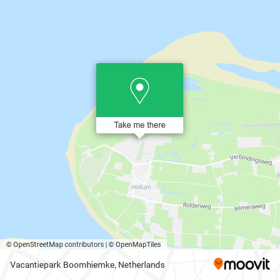 Vacantiepark Boomhiemke Karte