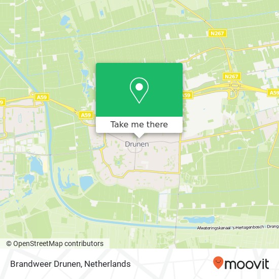 Brandweer Drunen map