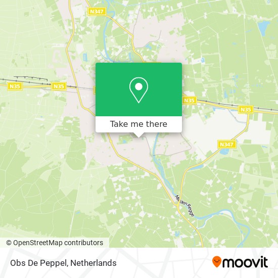 Obs De Peppel map