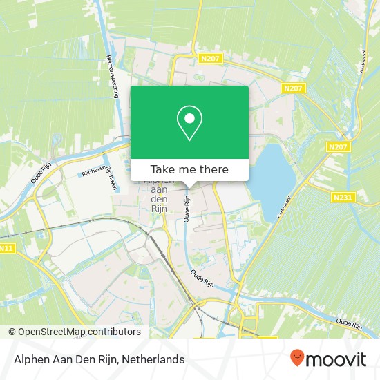 Alphen Aan Den Rijn map