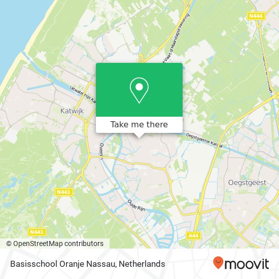 Basisschool Oranje Nassau map