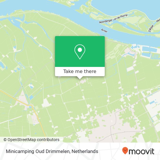 Minicamping Oud Drimmelen map