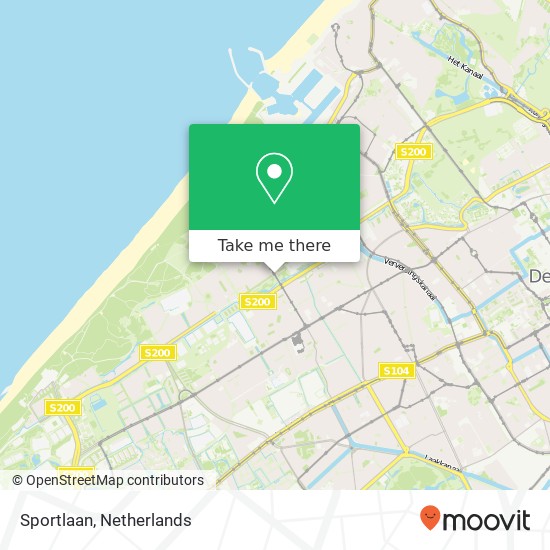 Sportlaan map