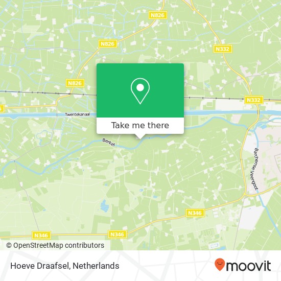 Hoeve Draafsel Karte