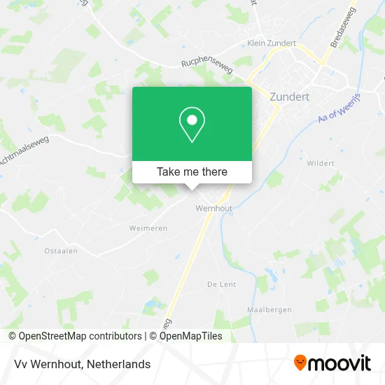Vv Wernhout map