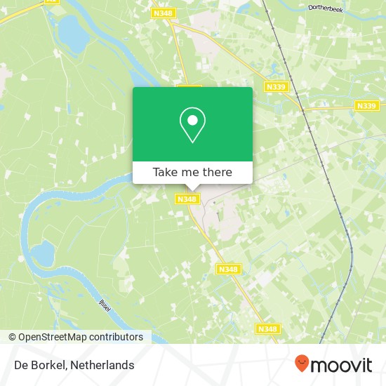 De Borkel map