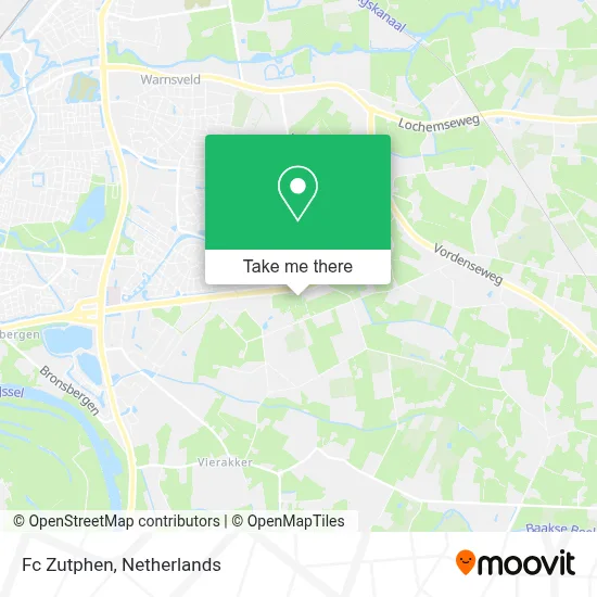 Fc Zutphen map