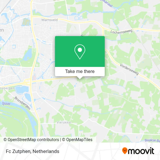 Fc Zutphen map