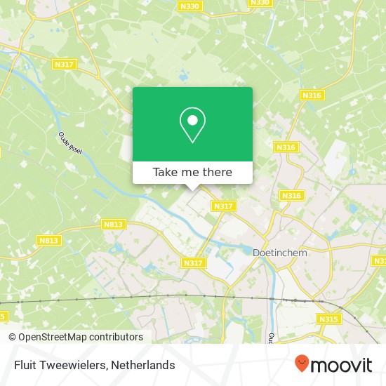 Fluit Tweewielers map