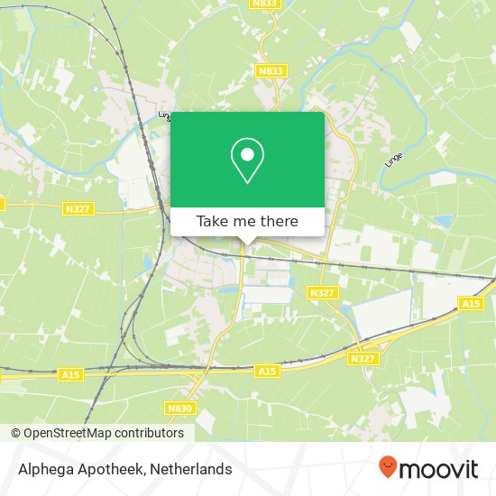 Alphega Apotheek map