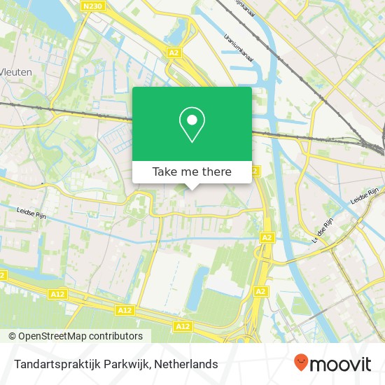 Tandartspraktijk Parkwijk Karte