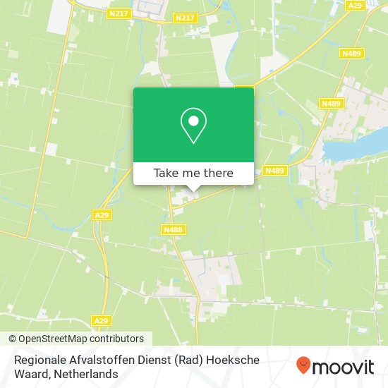 Regionale Afvalstoffen Dienst (Rad) Hoeksche Waard map