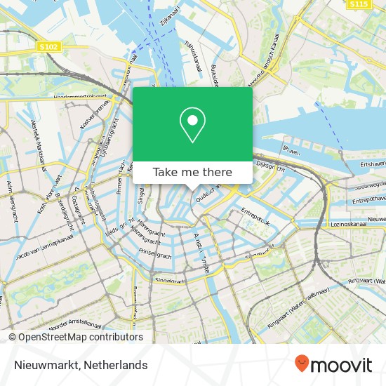 Nieuwmarkt map