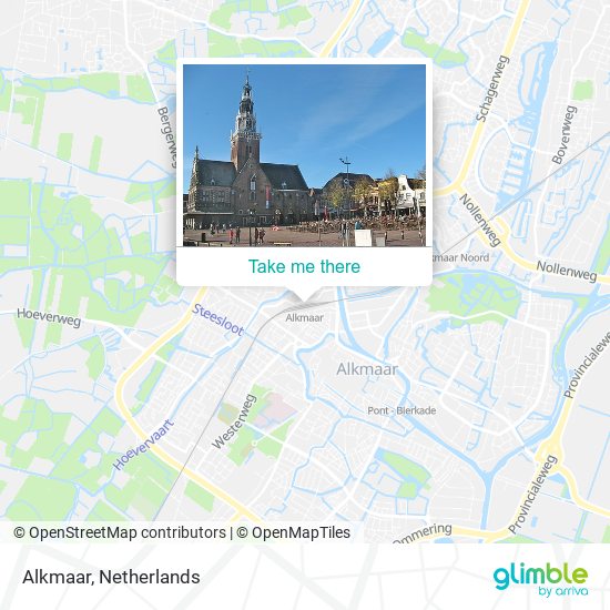 Alkmaar map