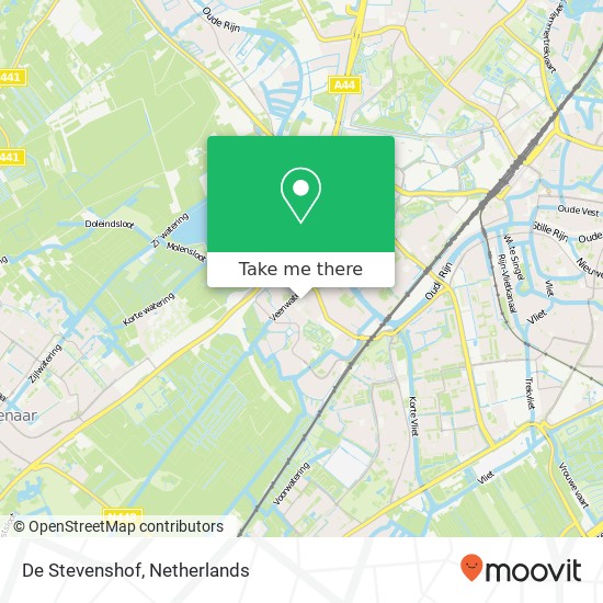 De Stevenshof map