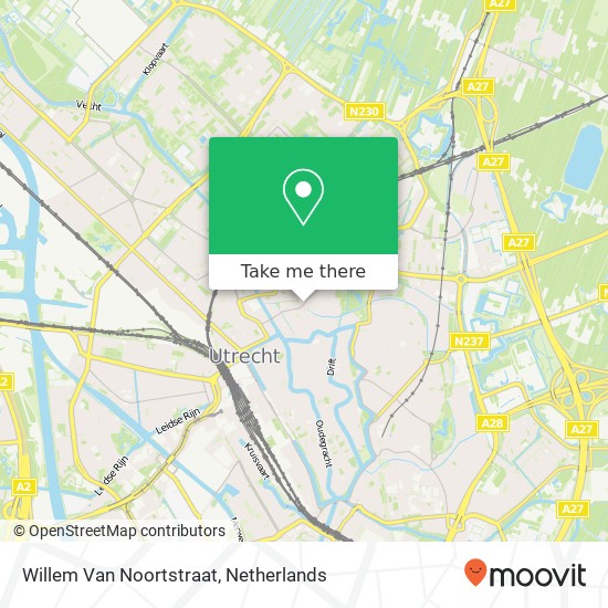 Willem Van Noortstraat Karte
