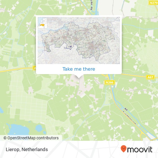 Lierop map