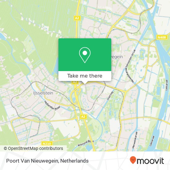 Poort Van Nieuwegein map