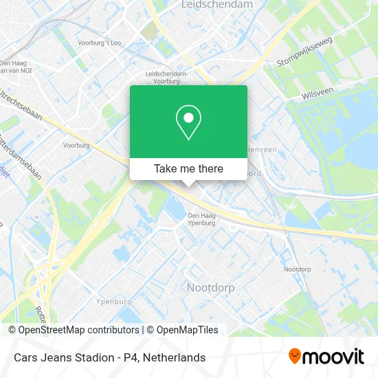 Cars Jeans Stadion - P4 map