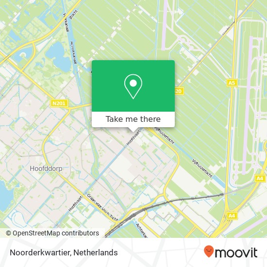 Noorderkwartier map