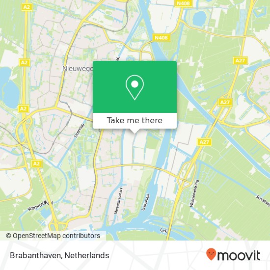 Brabanthaven map