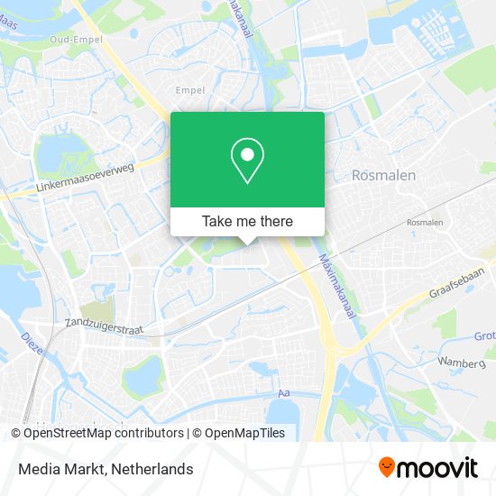 Actief Origineel banaan How to get to Media Markt in 'S-Hertogenbosch by Bus or Train?