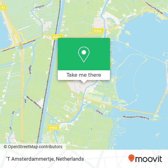 'T Amsterdammertje map