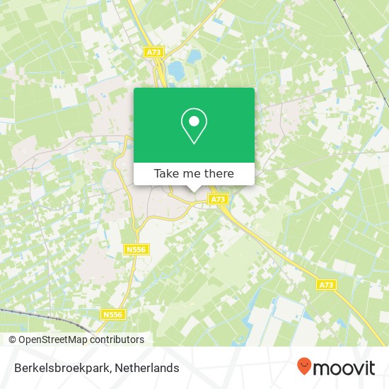 Berkelsbroekpark map