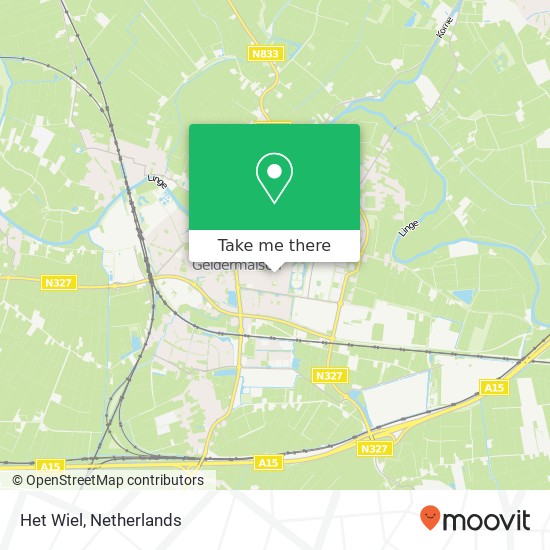 Het Wiel map