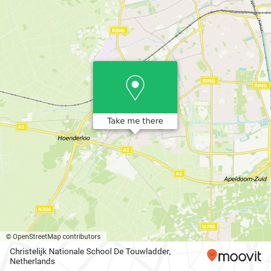 Christelijk Nationale School De Touwladder map