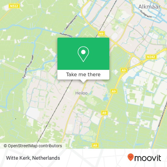 Witte Kerk map
