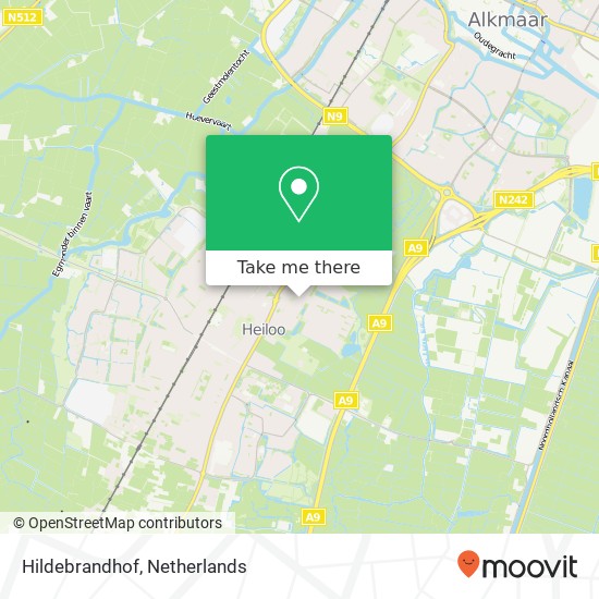 Hildebrandhof map