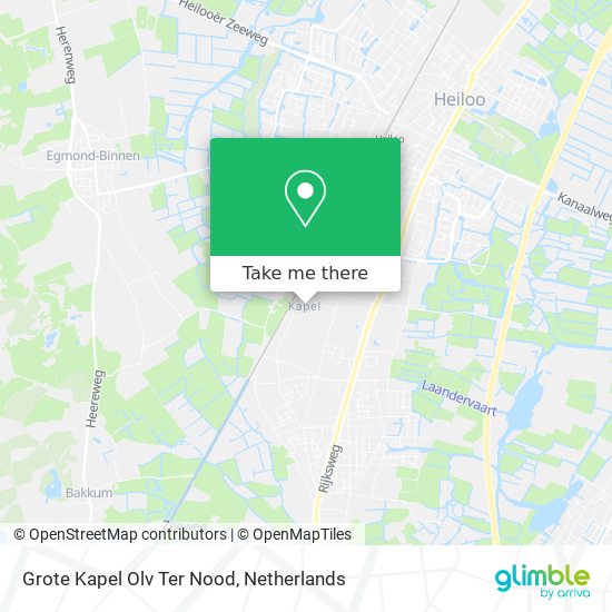 Grote Kapel Olv Ter Nood map