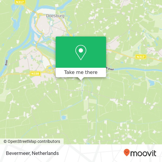 Bevermeer map