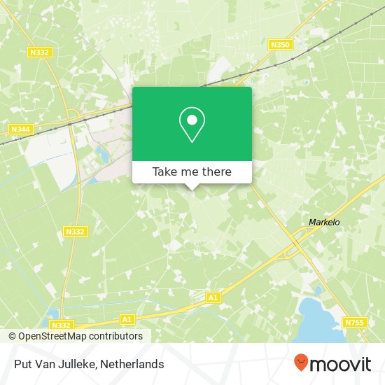 Put Van Julleke map