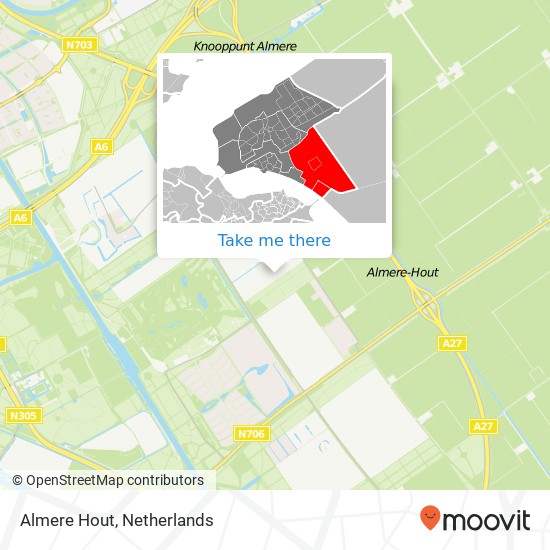 Almere Hout Karte