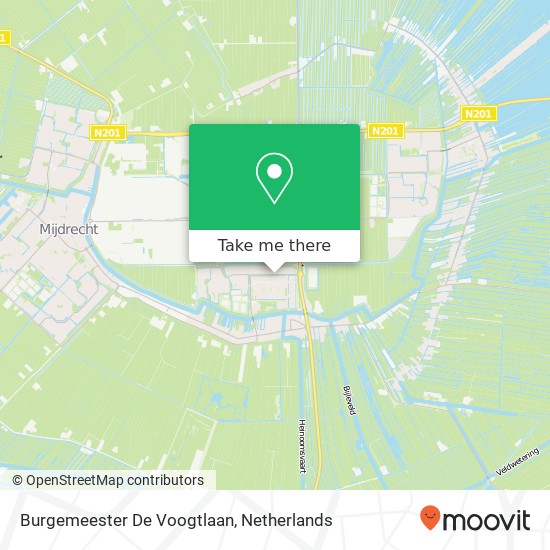 Burgemeester De Voogtlaan map