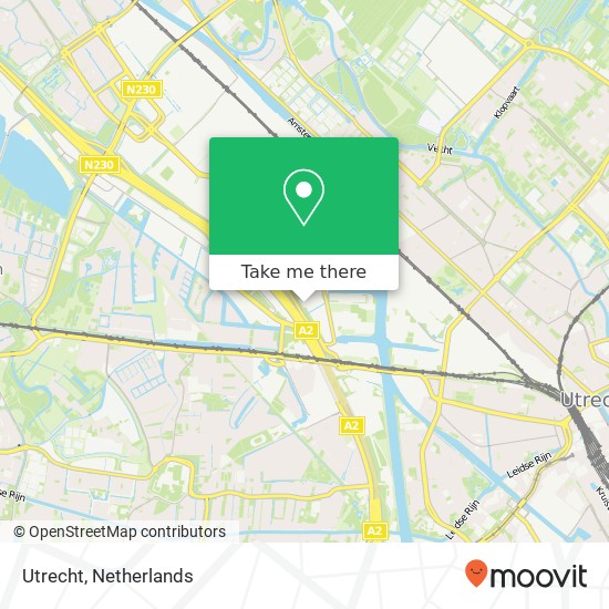 Utrecht map