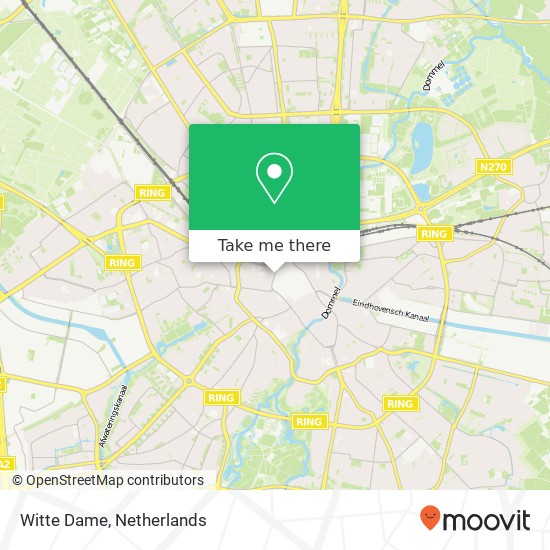 Witte Dame map