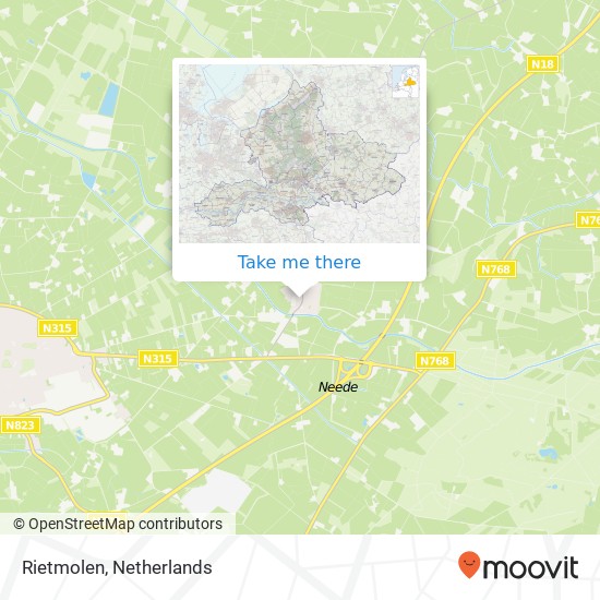 Rietmolen map