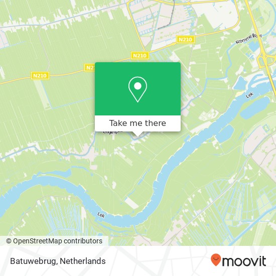 Batuwebrug map