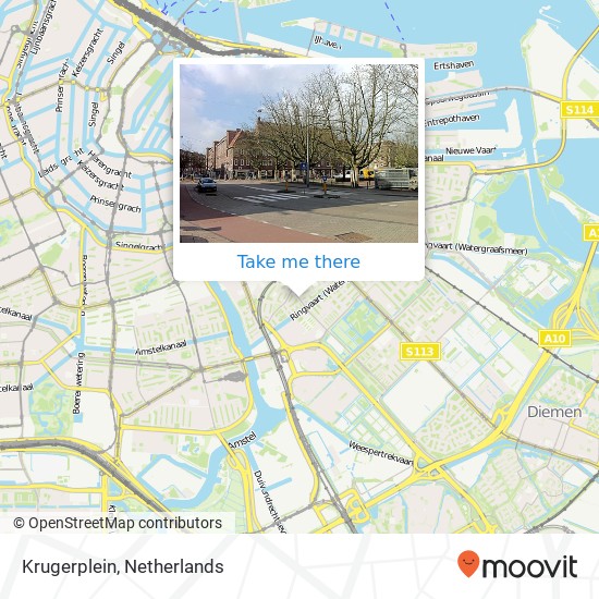 Krugerplein map