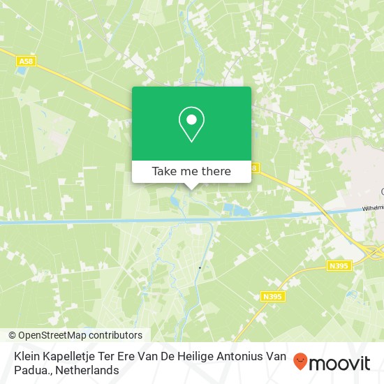 Klein Kapelletje Ter Ere Van De Heilige Antonius Van Padua. map