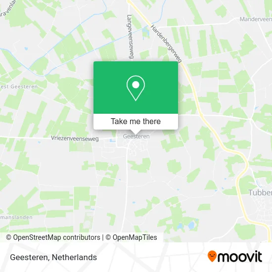 Geesteren map