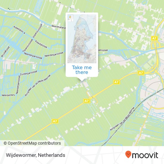 Wijdewormer map