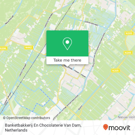 Banketbakkerij En Chocolaterie Van Dam Karte